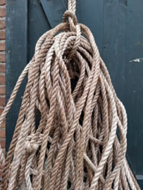 Oude Bundel Vintage Scheepstouw Touw