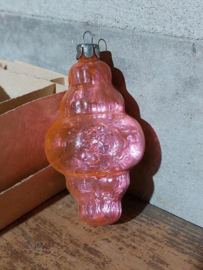 Oude Antieke Vintage Oostblok Kerstbal 6269 Lampion