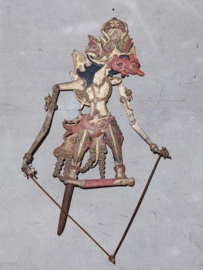 Oude Antiek Wajang Pop Wayang Wajangpop Klitik