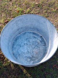 Oude Brocante Franse Zinken Teil