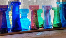 Oude Antiek en Vintage Hyacint Glas Bloembollenglas