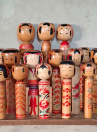Directe Link naar alle Oude Vintage Japanse Kokeshi Geluks Poppen