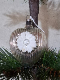 Oude Antieke  Vintage Kerstbal 8942 Schemerlamp
