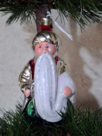 Oude Antieke Kerstbal 9826 Tovenaar Tsaar USSR