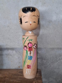 Oude Vintage Japanse Kokeshi Houten Pop Doll Toogatta