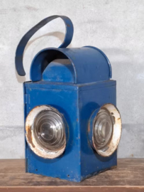 Oude Antieke Spoorlamp Wegwerkzaamheden Chalwyn