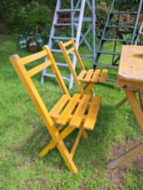 Oude Vintage Franse Bistroset Bistro Set Tuinset