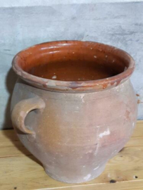 Oude Antieke Aardewerk Pot Voorraadpot Terracotta