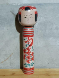 Oude Vintage Japanse Kokeshi Houten Pop Doll Toogatta