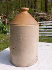 Oude Antieke Aardewerk Engelse Rum Kruik WO1