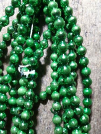 Oude Antieke Kerstbal 5713 Kralenslinger Kralenketting Kralen Slinger Groen