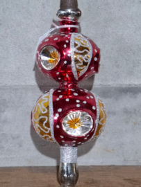 Oude Antiek Vintage Kerstbal 8972 Piek