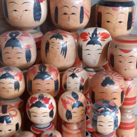 Inspiratie Japanse Kokeshi Dolls Poppen