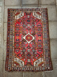 Oud Vintage Perzisch Tapijt Vloerkleed - Hamadan Iran