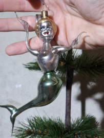 Oude Vintage Kerstbal 10139 Zeemeermin Mermaid
