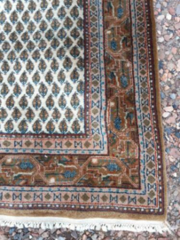 Buitengewoon Arabische Sarabo ze Oud Vintage Perzisch Tapijt Vloerkleed - Sarouk mir India | Oude Antieke en  Vintage Vloerkleden & Tapijten | Aan de Punt