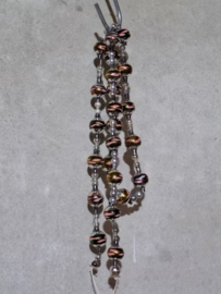 Oude Antiek Vintage Kralenslinger 8974 Kralenketting Mercury Garland