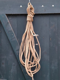 Oude Bundel Vintage Scheepstouw Touw