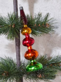 Oude Antiek Vintage Kerstbal 9984 Ornamant