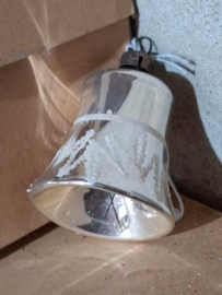 Oude Antiek Vintage Kerstbal 8064 Klokje