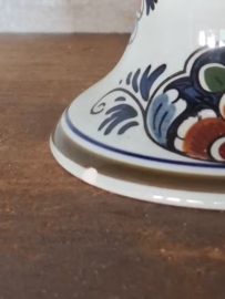 Oude Vintage Kastkom Delft Polychroom Holland