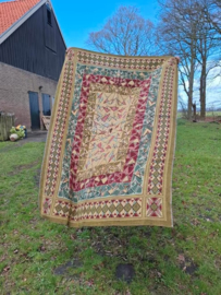 Oud Vintage Kleed Vloerkleed Tafelkleed Wandkleed