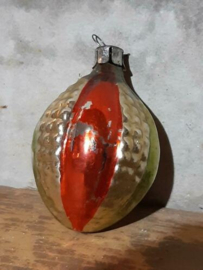 Oude Antiek Vintage Kerstbal  5190 Lampion