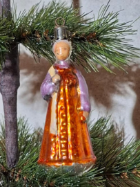 Oude Antieke Vintage Kerstbal 10099 USSR Alenushka