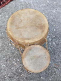 Oude Vintage Trommel Drum Djembe