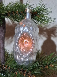 Oude Antiek Vintage Kerstbal 10126 USSR Hanger