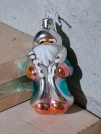 Oude Vintage Kerstbal 8245 Oekraine Kerstman