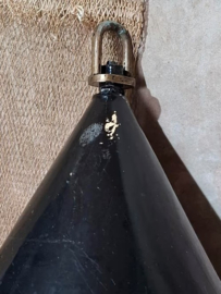 Oude Vintage Metalen Drijver Boei