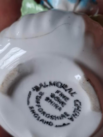 Oude Vintage Engels Porseleinen Bloemstuk Staffordshire