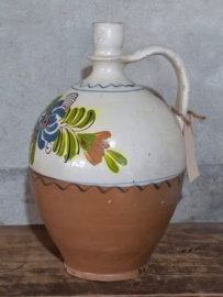 Oude Vintage Aardewerk Kan Kruik Waterkruik