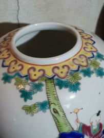 Oude Vintage Chinese Gemberpot