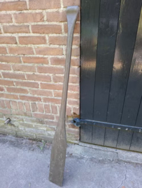 Oude Vintage Houten Peddel Leger