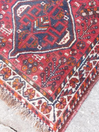 Oud Vintage Wollen Perzisch Tapijt Vloerkleed - Roemenie