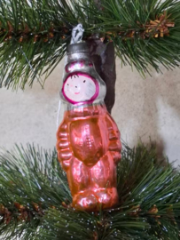 Oude Vintage Kerstbal 9845 USSR Astronaut Space