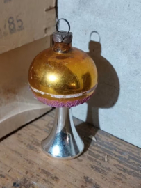 Oude Antieke  Vintage Kerstbal 7161 Schemerlamp