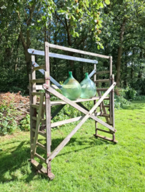 Oude Vintage Houten Steiger Bouwsteiger Wandrek