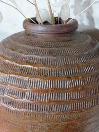 Oude Antiek Robuuste Chinese Sake Rijstwijn Kruik
