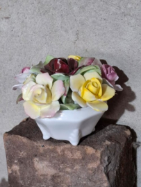 Oude Vintage Engels Porseleinen Bloemstuk Royal Doulton