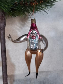 Oude Antiek Kerstbal 10011 Kabouter