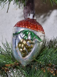 Oude Antiek Vintage Kerstbal 10151 Ornament Druiventros