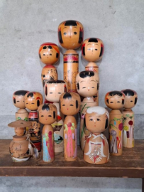 Directe Link naar alle Oude Japanse Vintage Kokeshi Poppen