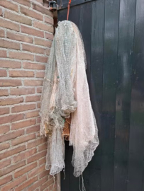 Oud Brocante Visnet Tunnel Fuik