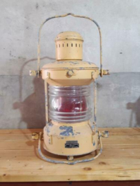 Oude Antieke Scheepslamp Scheepsantiek Ahlemann & Schlatter Bremen