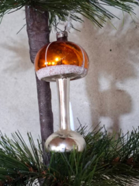 Oude Antieke  Vintage Kerstbal 8936 Schemerlamp