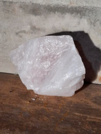 Ruwe Steen Roze Rozenkwarts  - Edelstenen 300 gr