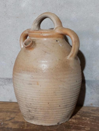 Oude Antieke Franse Oliekruik Kruik Olie